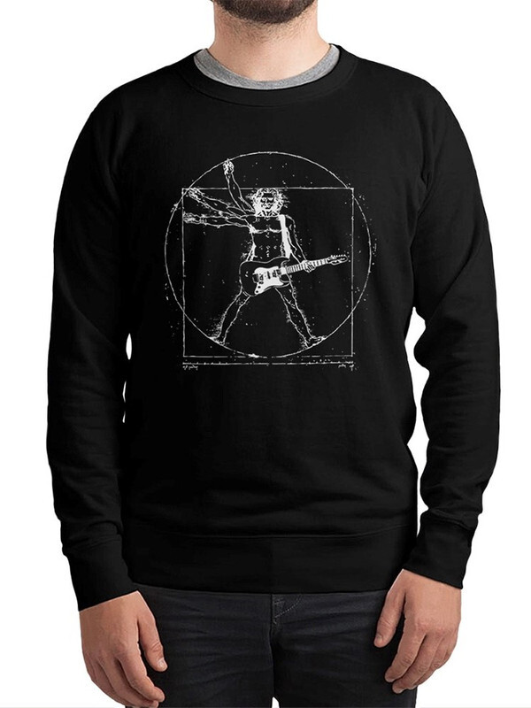 

Свитшот мужской Dream Shirts Витрувианский Рок / Леонардо Да Винчи черный 50 RU, Витрувианский Рок / Леонардо Да Винчи