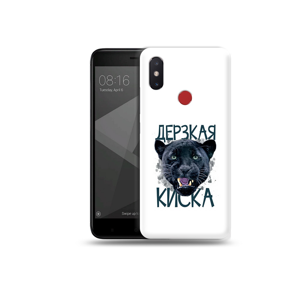 

Чехол MyPads Tocco для Xiaomi Mi 8 SE дерзкая киска (PT113500.331.319), Прозрачный, Tocco