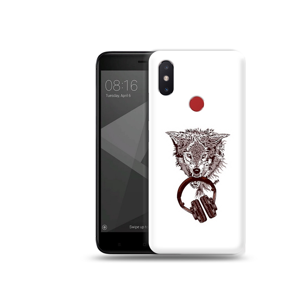 

Чехол MyPads Tocco для Xiaomi Mi 8 SE дикий волк (PT113500.331.325), Прозрачный, Tocco