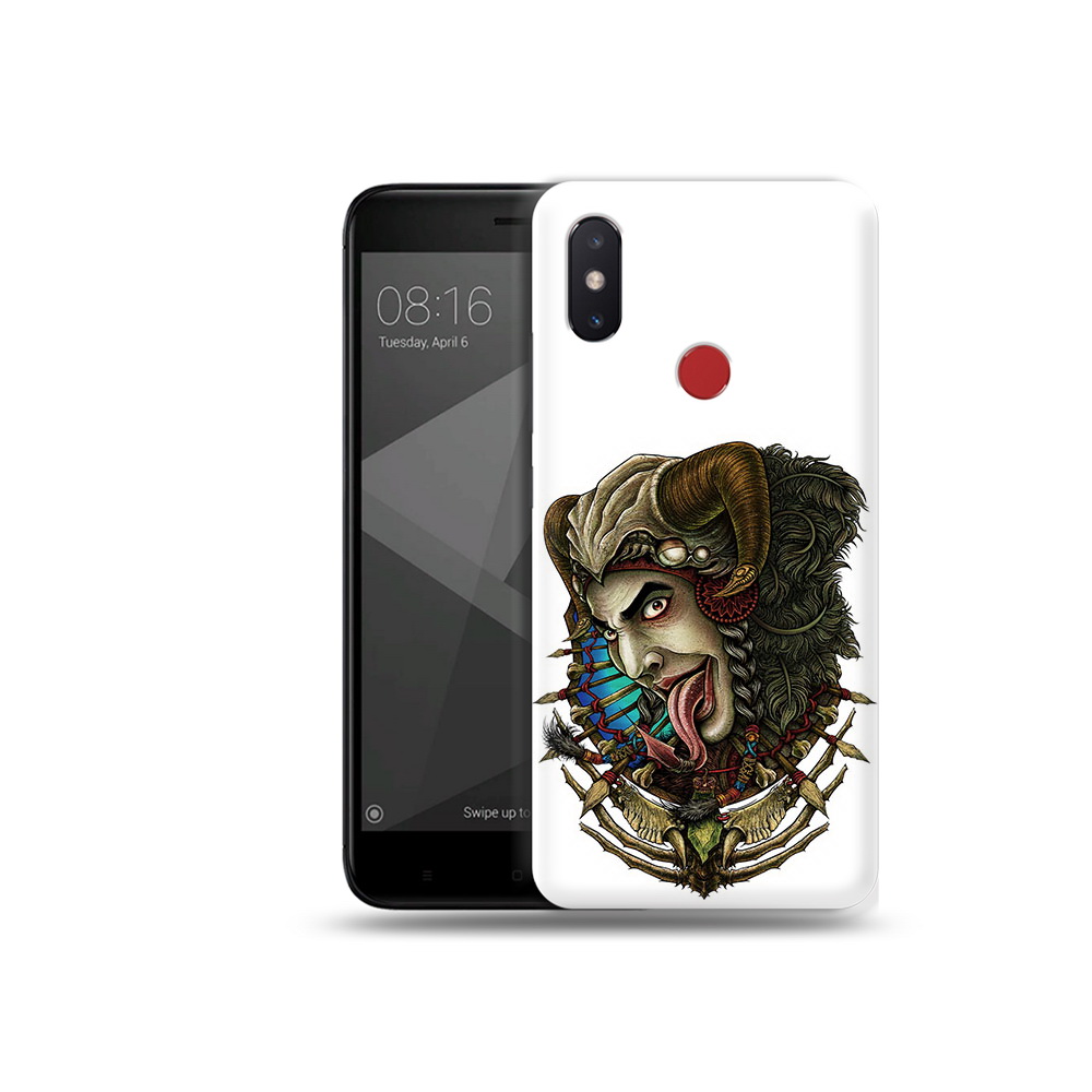 

Чехол MyPads Tocco для Xiaomi Mi 8 SE длинный язык (PT113500.331.330), Прозрачный, Tocco