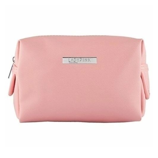

Косметичка женская LADY PINK розовая, 19х10,5х18 см, Розовый
