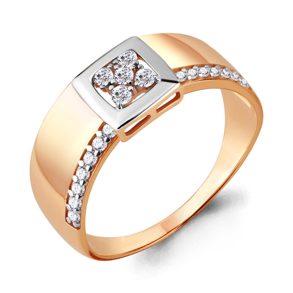 

Кольцо из серебра р. 19,5 AQUAMARINE 68320А_925_з, 68320А_925_з