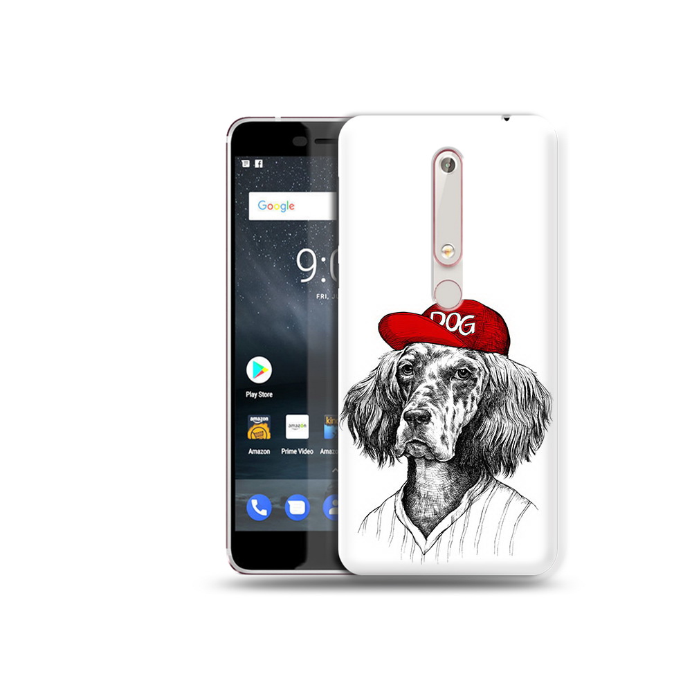 

Чехол MyPads Tocco для Nokia 6 дог, Прозрачный, Tocco