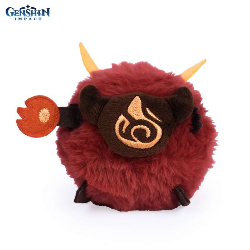 Плюшевая игрушка Genshin Impact брелок Hilichurl Mini Plush Toy Pyro Hilichurl