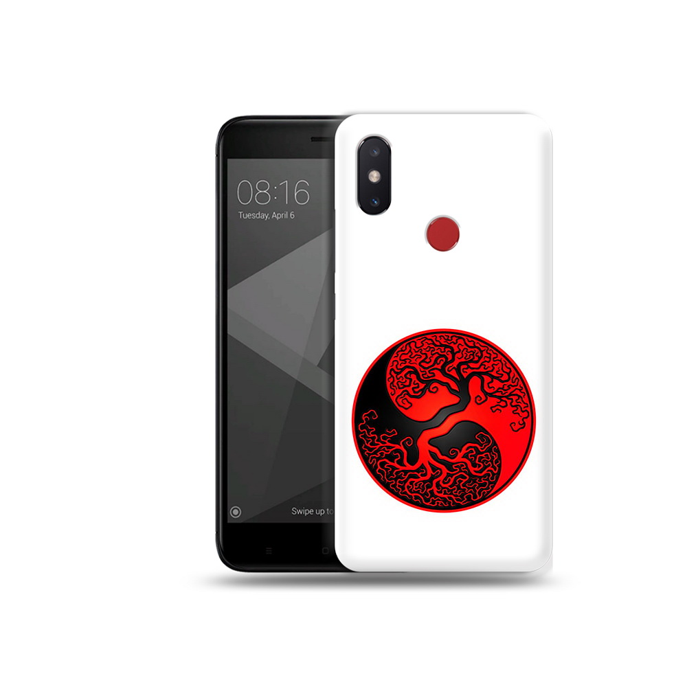 

Чехол MyPads Tocco для Xiaomi Mi 8 SE инь янь дерево (PT113500.331.379), Прозрачный, Tocco