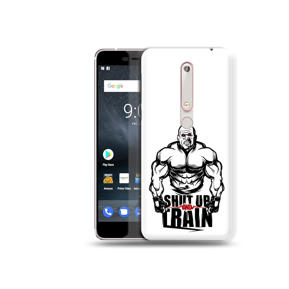 

Чехол MyPads Tocco для Nokia 6 здоровое тело, Прозрачный, Tocco