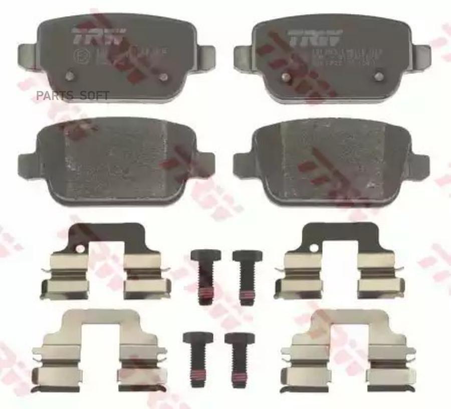 

Колодки Тормозные Ford Galaxy, Mondeo Land Rover Freelander (4Шт.) Trw Gdb1732