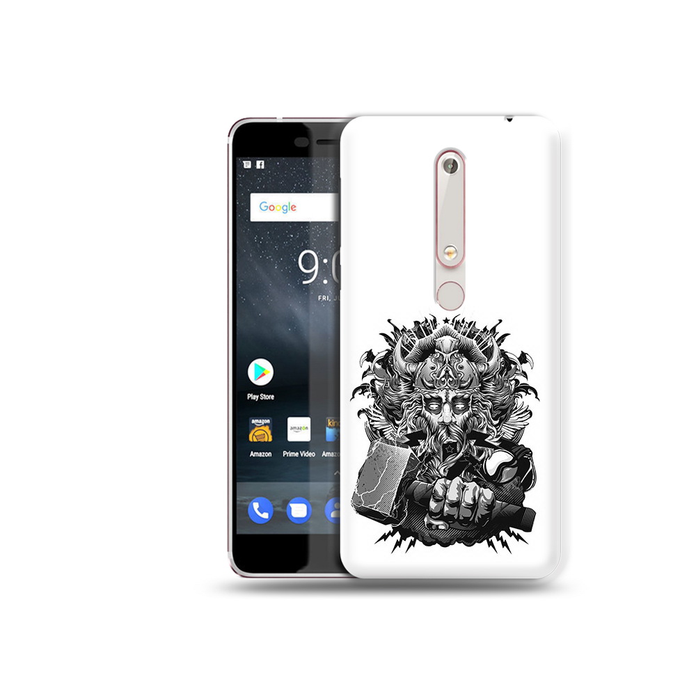 

Чехол MyPads Tocco для Nokia 6 злой тор, Прозрачный, Tocco