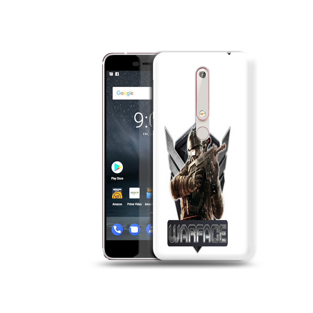 

Чехол MyPads Tocco для Nokia 6 игра про войну, Прозрачный, Tocco