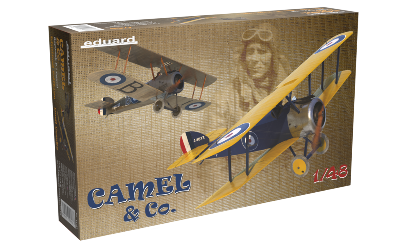 

Сборная модель истребителя Sopwith F.1 Camel, Eduard, 11151, Sopwith F.1 Camel