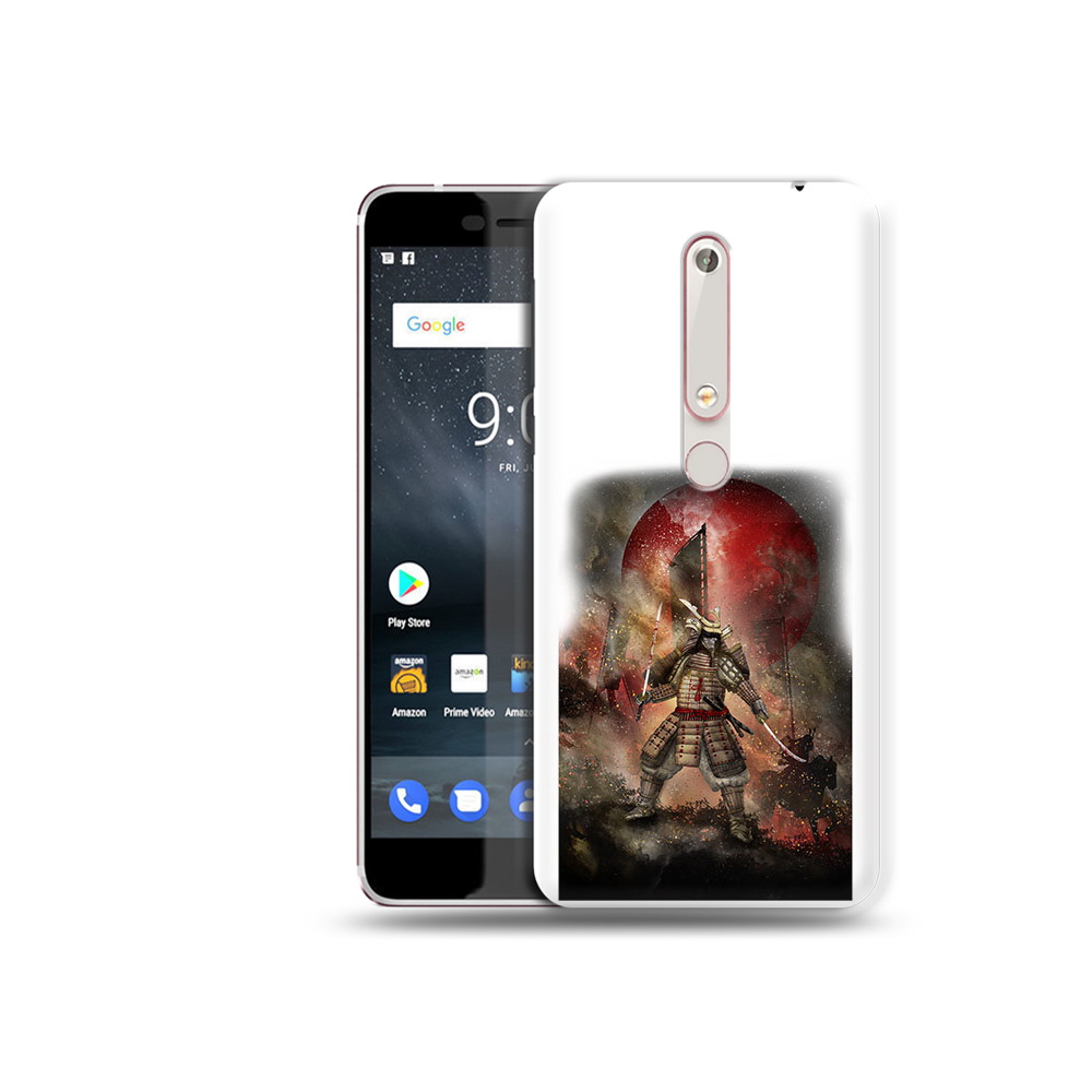 

Чехол MyPads Tocco для Nokia 6 китайскийвоин, Прозрачный, Tocco