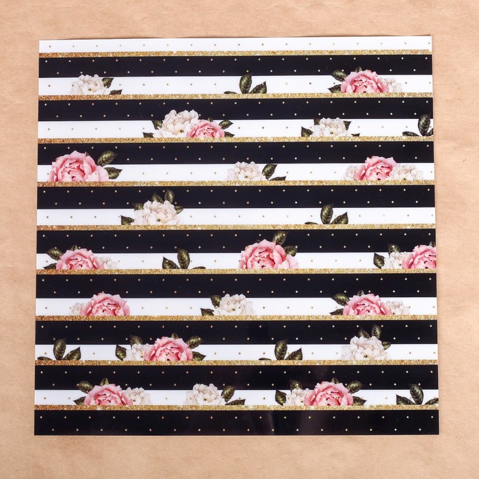 

Ацетатный лист «Париж», 30,5 × 30,5 см, ART UZOR Design