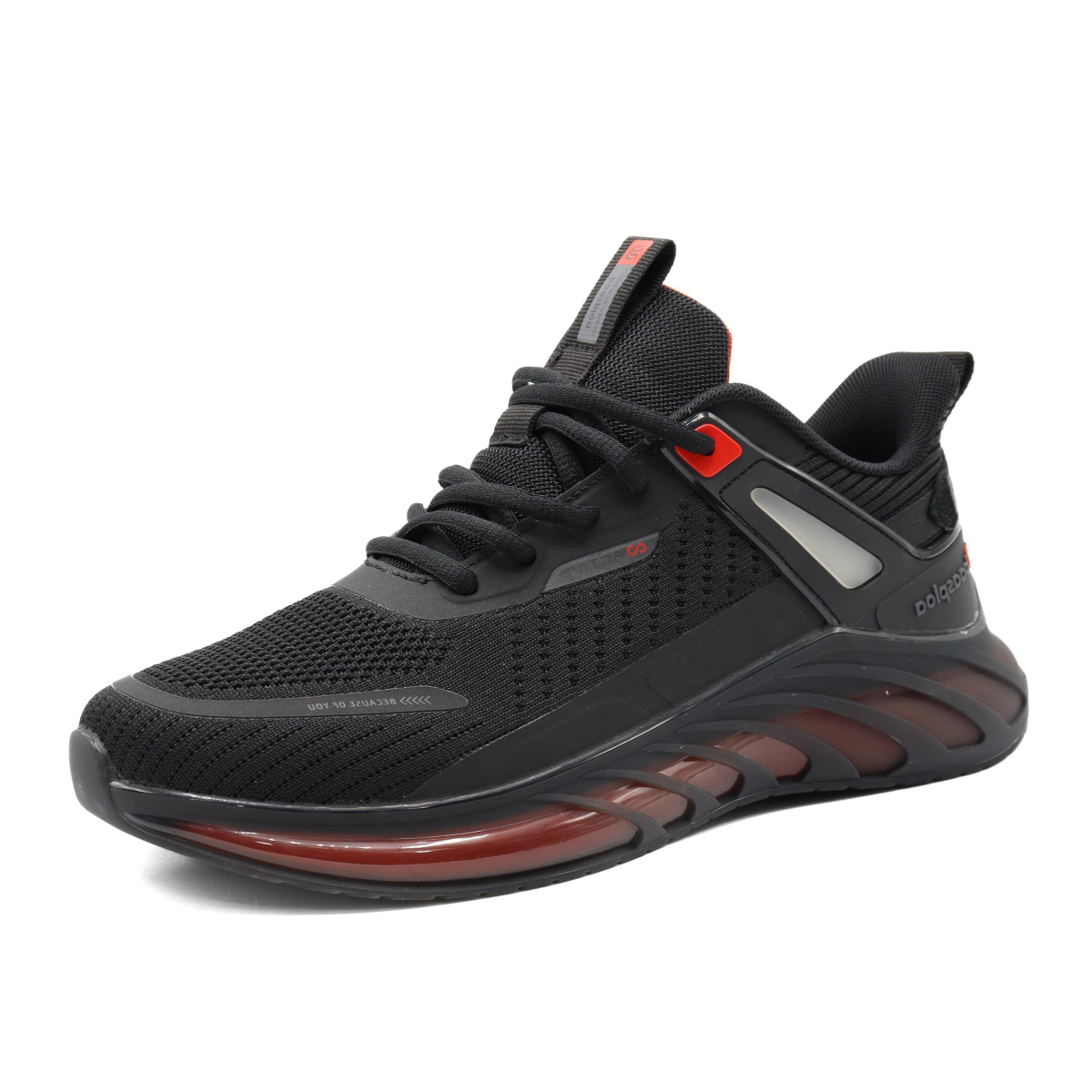 

Кроссовки мужские BAASPLOA ACTIVE черные 41 RU, Черный, ACTIVE