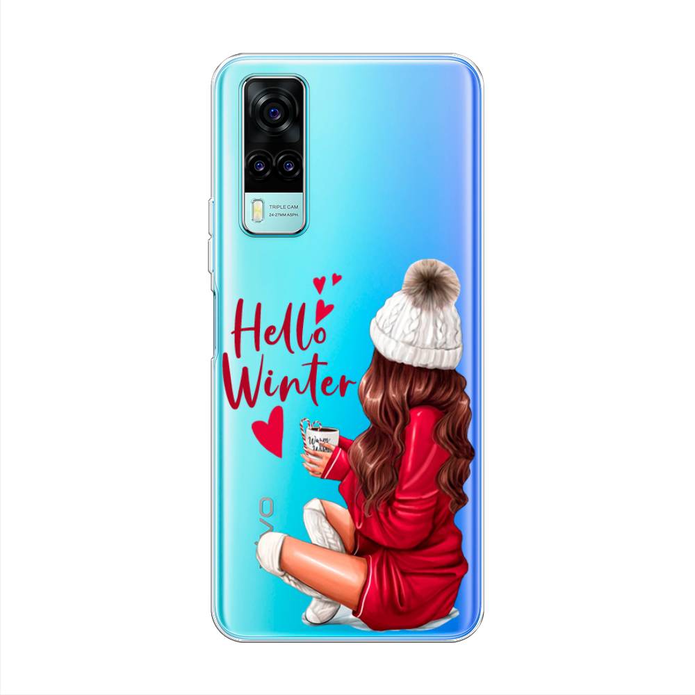 

Чехол на Vivo Y31 "Hello winter", Красный;белый;коричневый, 263750-5