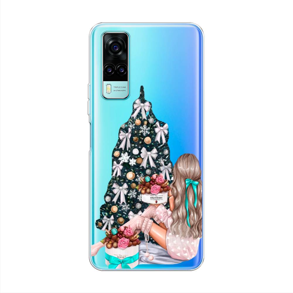 

Чехол на Vivo Y31 "New Year", Зеленый;бежевый;голубой, 263750-5
