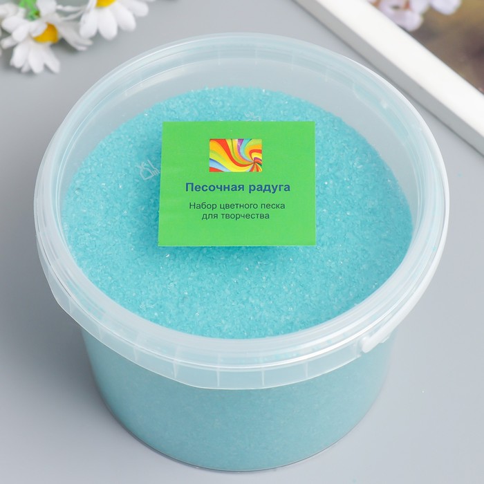 

Песок цветной в ведерке "Тиффани" 1000гр