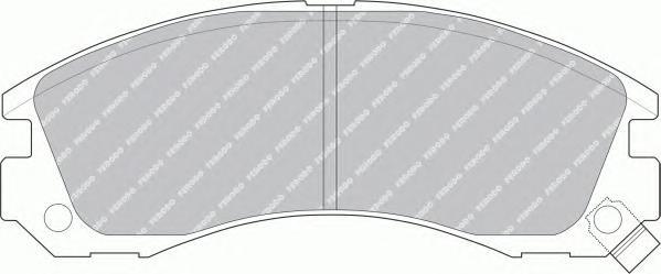 

Колодки MITSUBISHI GALANT,PAJERO,OUTLANDER/CITROEN C-CROSSER/PEUGEOT 4007