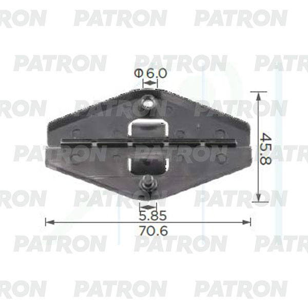 

Клипса пластмассовая GM применяемость: Клипса зажима стекла PATRON p372351