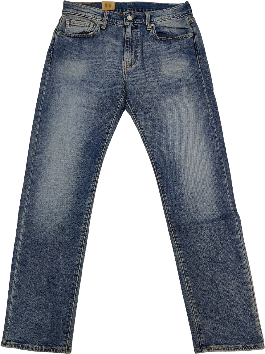 

Джинсы мужские Levi's 502 Regular Taper голубые 32/30, Голубой, 502™ Regular Taper