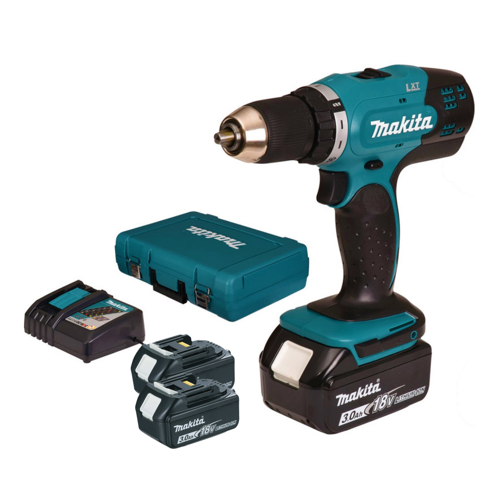 Акк безударная дрель-шуруповерт Makita DDF453RFE3 2490000₽