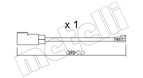 Датчик Износа Тормозных Колодок Metelli арт SU339 990₽