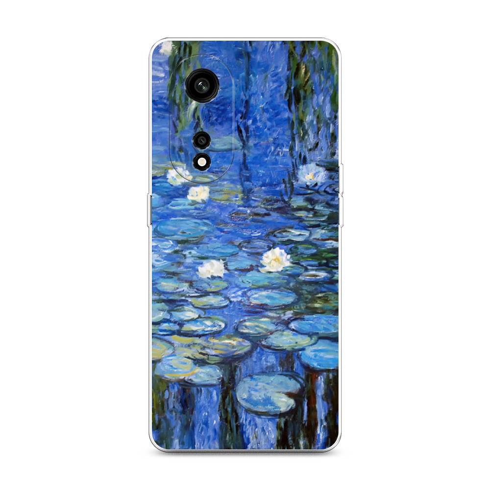 

Чехол для Oppo A1 Pro "Нарисованный пруд", Синий;зеленый, 2512250-4