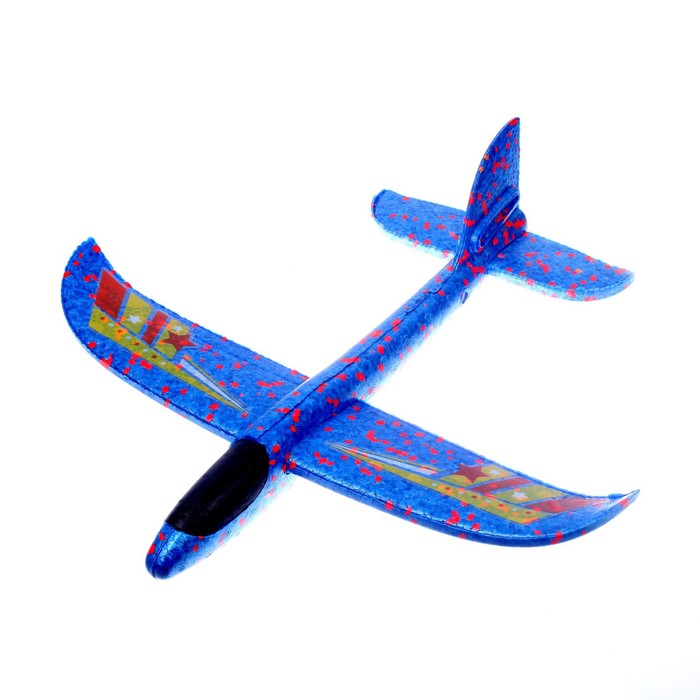 

Самолёт «Сверхзвуковой», 30 см, цвета МИКС, Разноцветный, Летние игры. Самолет.