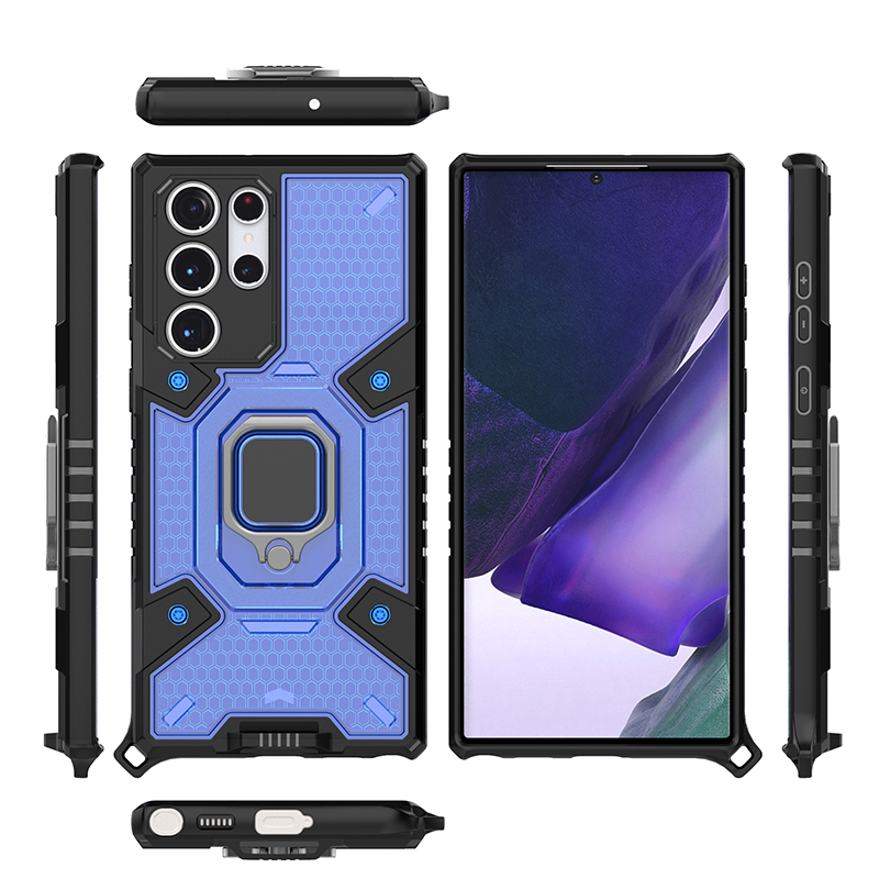 

Противоударный чехол с Innovation Case для Samsung Galaxy S22 Ultra ,синий, 282230139