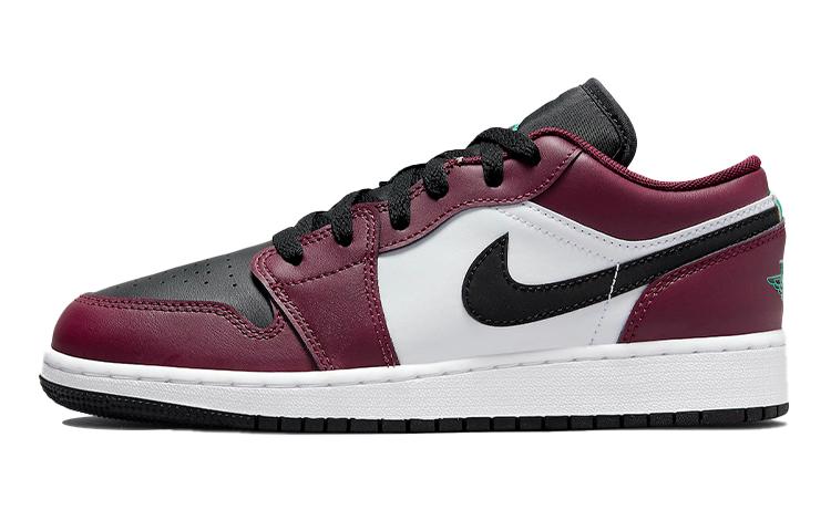 

Кеды унисекс Jordan Air Jordan 1 Low SE Dark Beetroot GS бордовые 35.5 EU, Бордовый, Air Jordan 1 Low SE Dark Beetroot GS