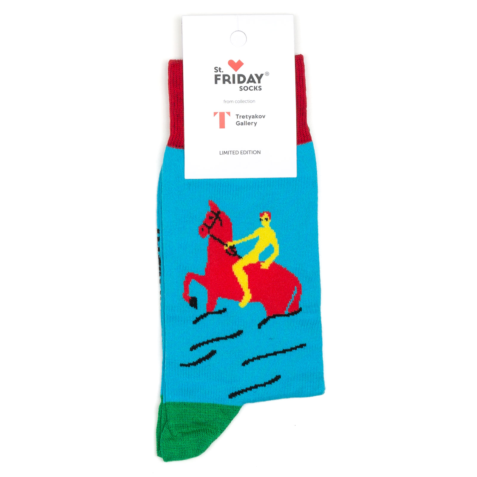 

Носки унисекс St. Friday Socks St.Friday Socks Арт коллекция разноцветные, Красный;голубой;желтый;зеленый, St.Friday Socks Арт коллекция