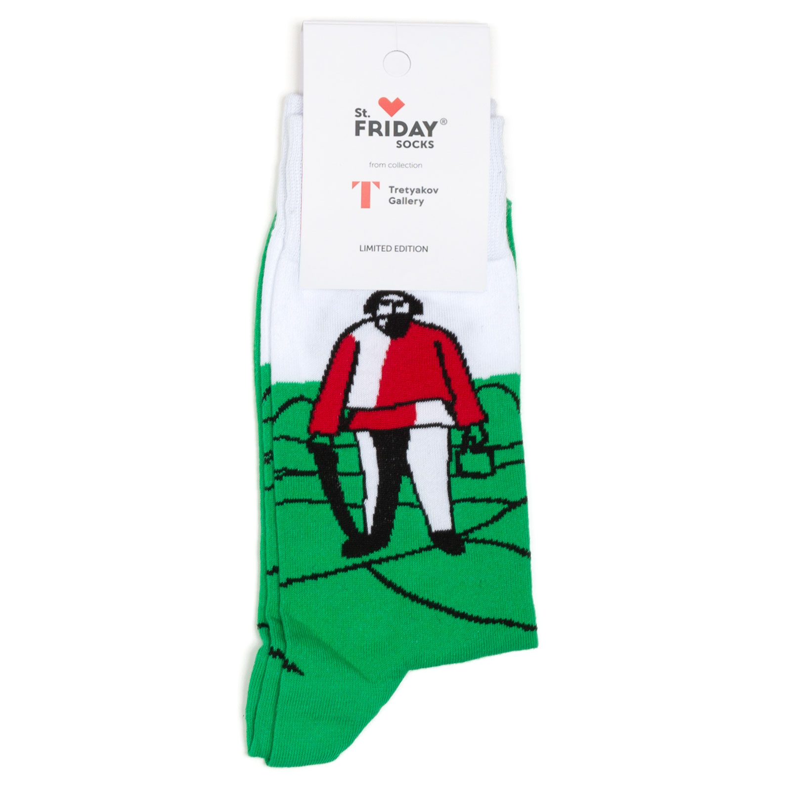 

Носки унисекс St. Friday Socks St.Friday Socks Арт коллекция зеленый/красный/белый 42-46, St.Friday Socks Арт коллекция