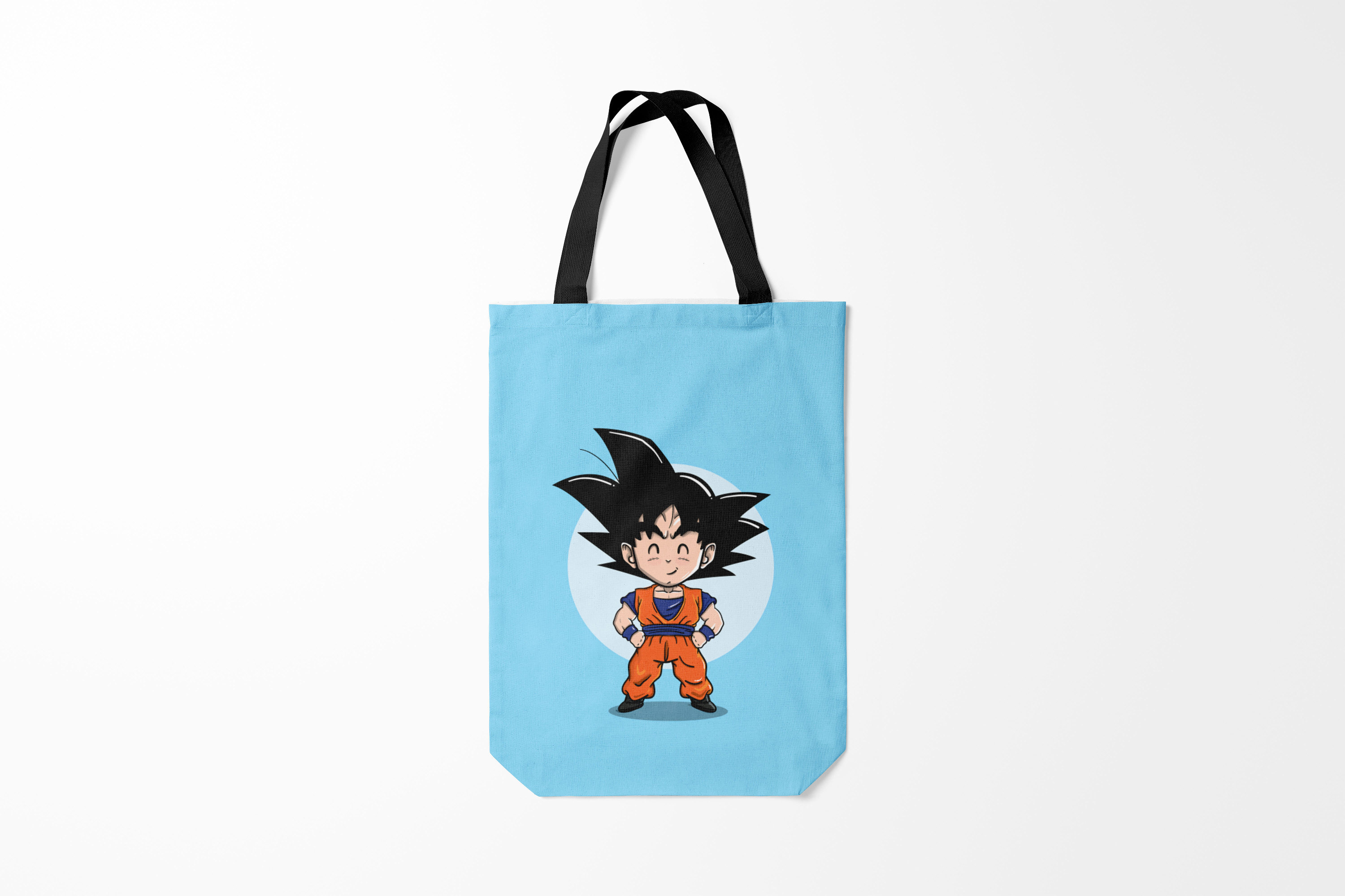 

Сумка шoппер унисекс Burnettie Dragon ball Sweet Goku, голубой, Dragon ball Sweet Goku