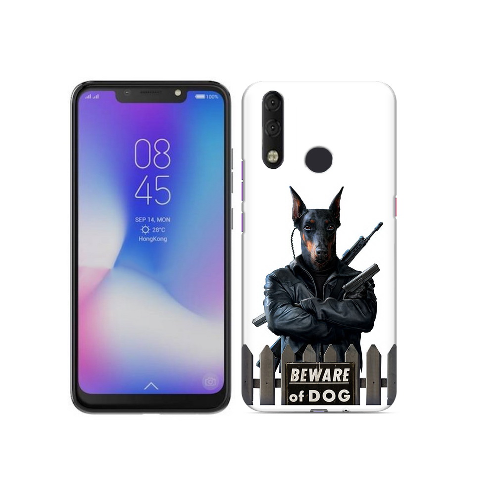 

Чехол MyPads Tocco для Tecno Camon 11 Pro доберман, Tocco
