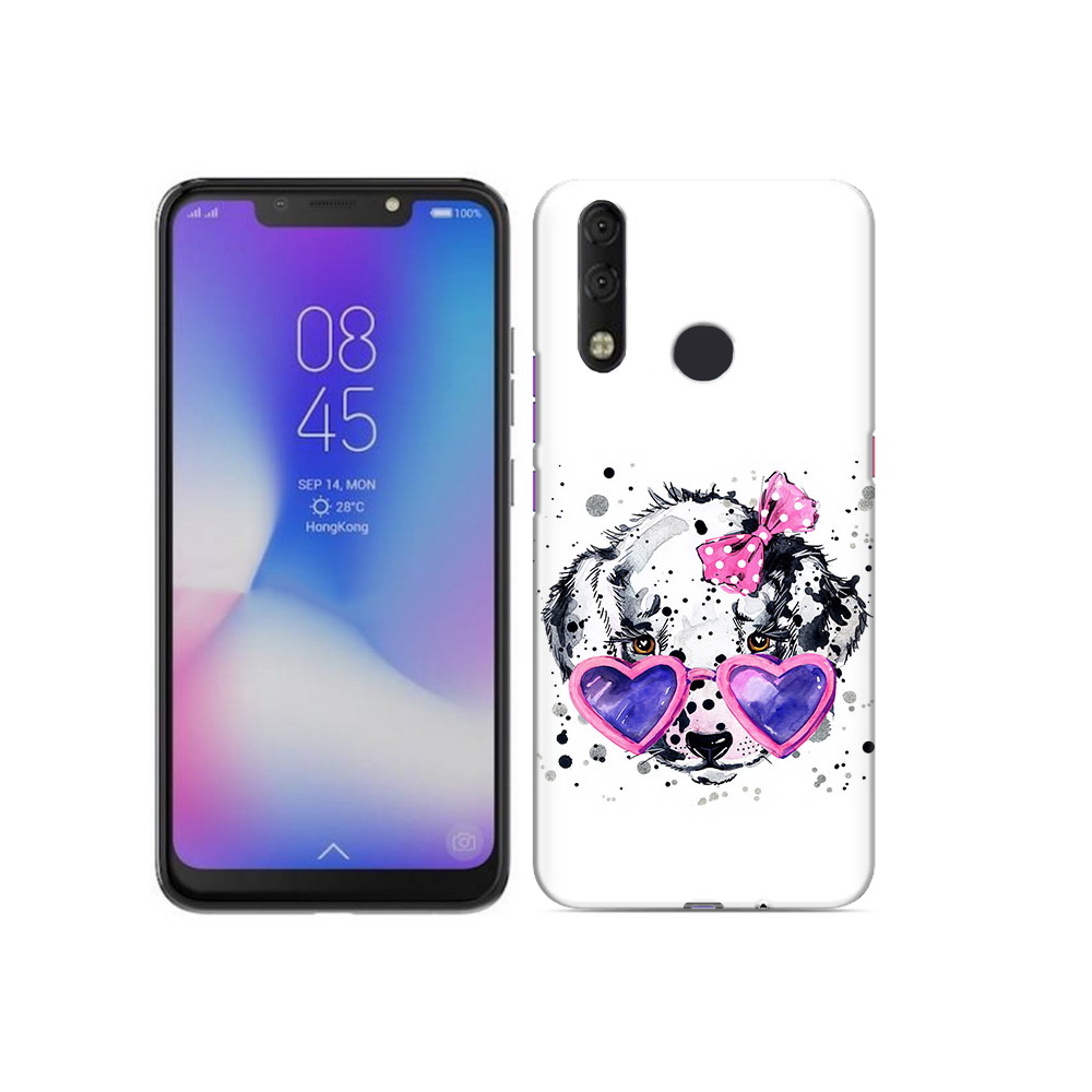 

Чехол MyPads Tocco для Tecno Camon 11 Pro долматинец в очках, Tocco