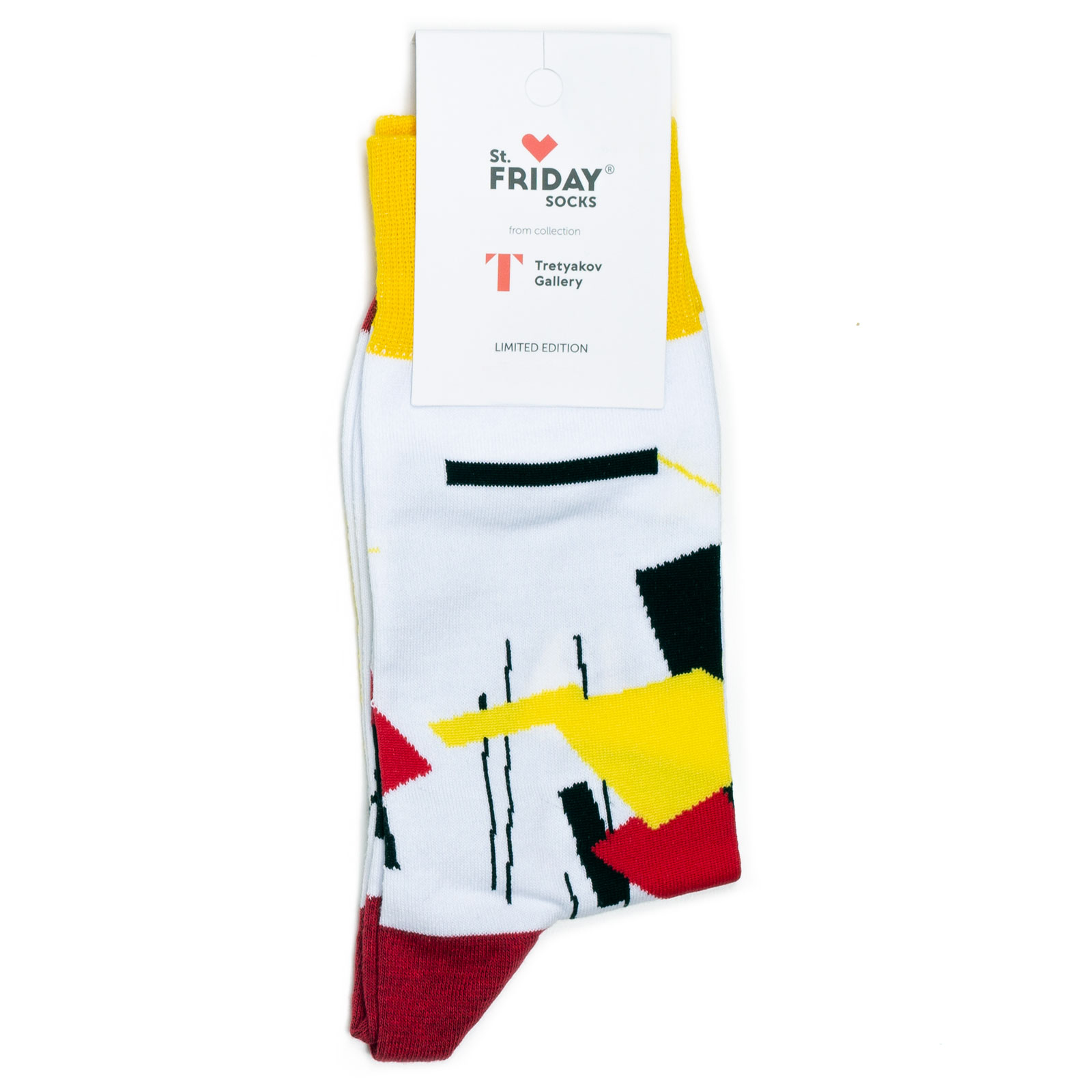 

Носки унисекс St. Friday Socks St.Friday Socks Арт коллекция разноцветный 42-46, Желтый;красный;черный;белый, St.Friday Socks Арт коллекция