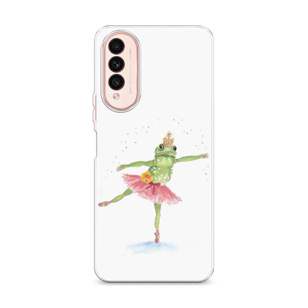 

Чехол на Wiko T50 "Лягушка-балерина", Зеленый, 3400350-4