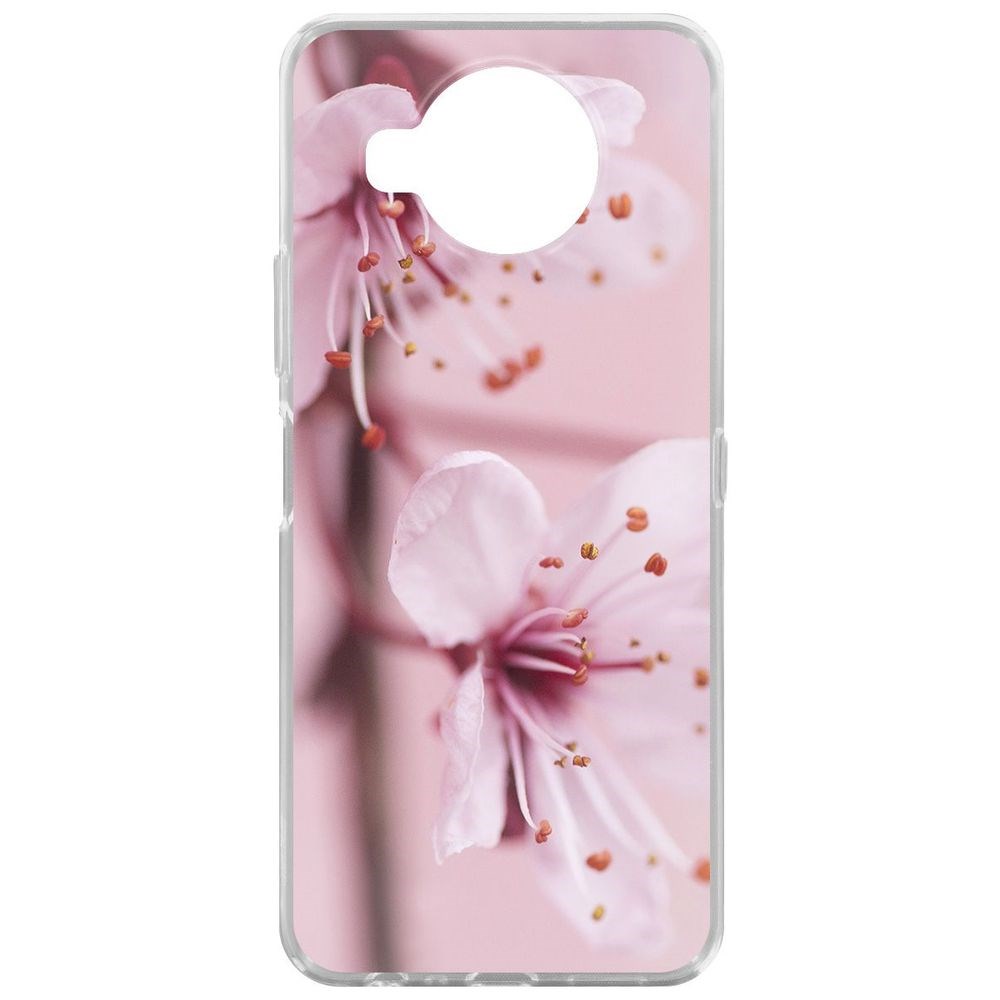 

Чехол-накладка Krutoff Clear Case Весна для Nokia 8.3 5G, Прозрачный