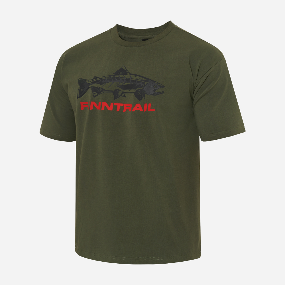 

Футболка унисекс Finntrail 6712 хаки XS, 6712