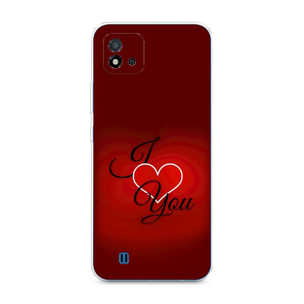 

Чехол Awog на Realme C20 "I love you 3", Разноцветный, 254850-6