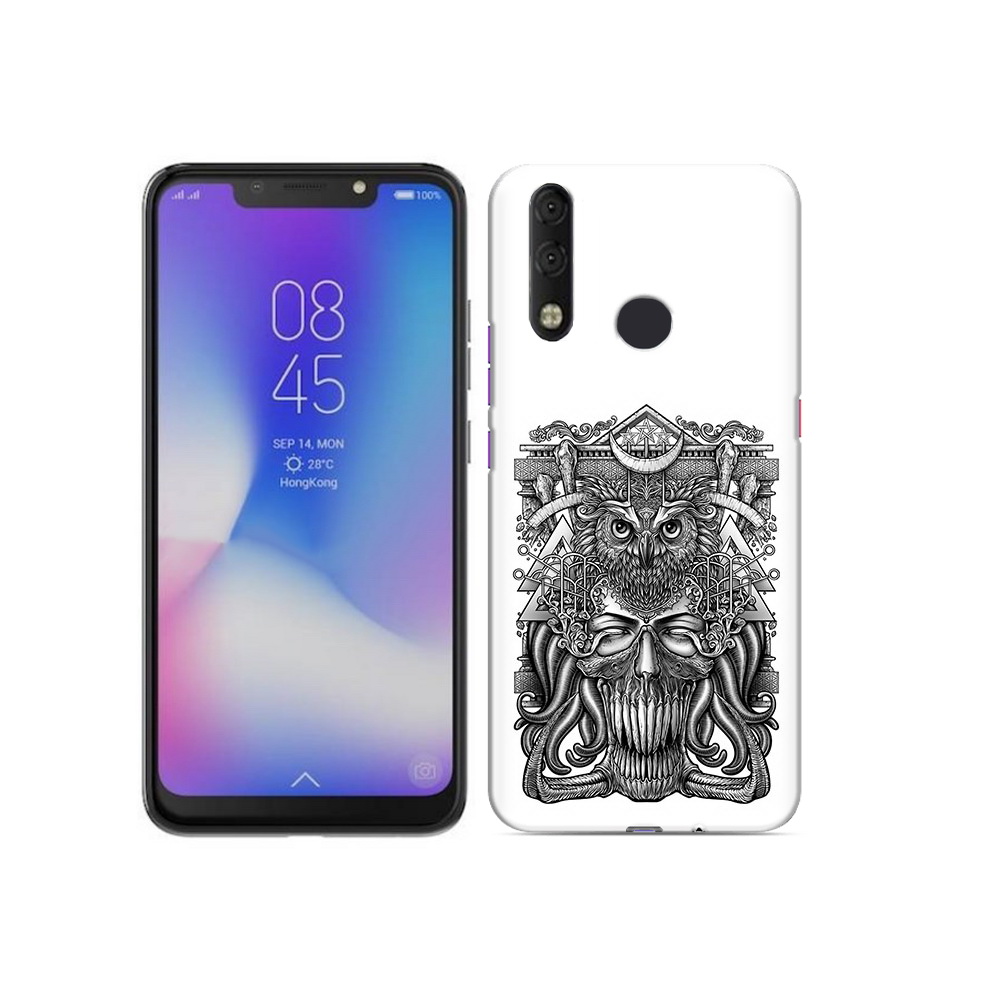 

Чехол MyPads Tocco для Tecno Camon 11 Pro зубастая сова, Tocco