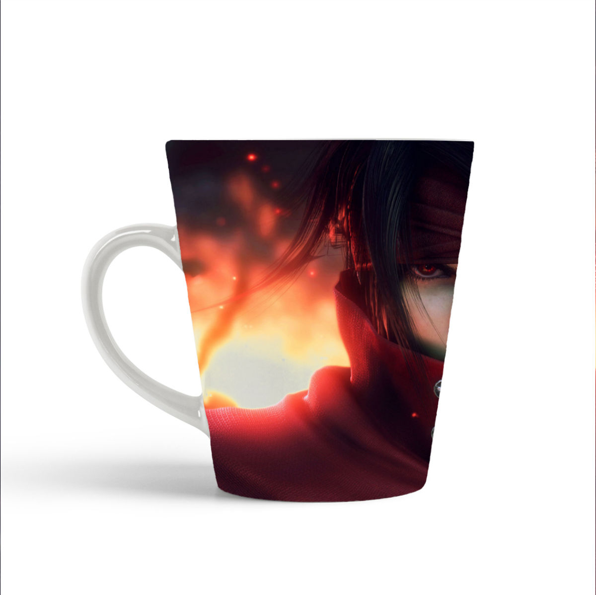 

Конусная кружка CoolPodarok dirge of cerberus final fantasy Красная одежда Красные глаза