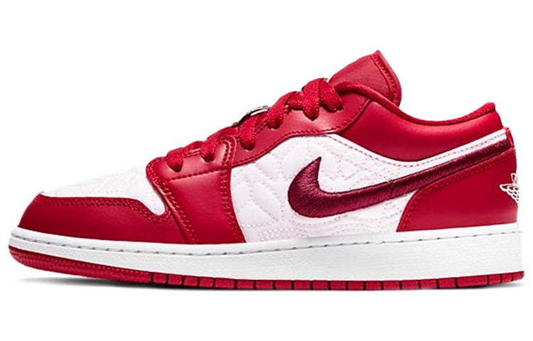 

Кеды унисекс Jordan Air Jordan 1 Low SE GS красные 40 EU, Красный, Air Jordan 1 Low SE GS