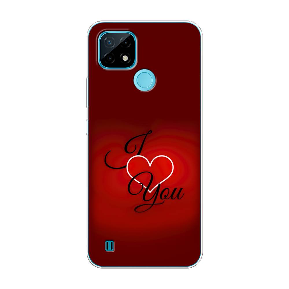 

Чехол Awog на Realme C21 "I love you 3", Разноцветный, 254950-6