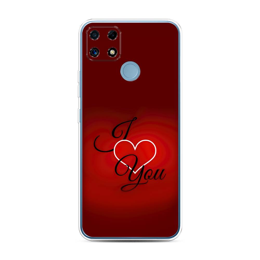 

Чехол Awog на Realme C25/C25s "I love you 3", Разноцветный, 257450-6