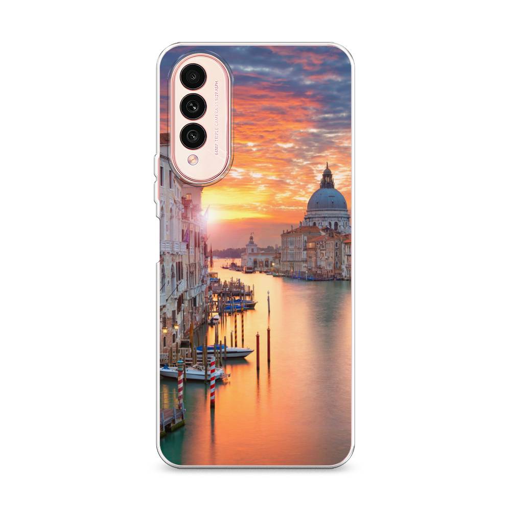

Чехол на Wiko T50 "Восход 11", Розовый;оранжевый, 3400350-2