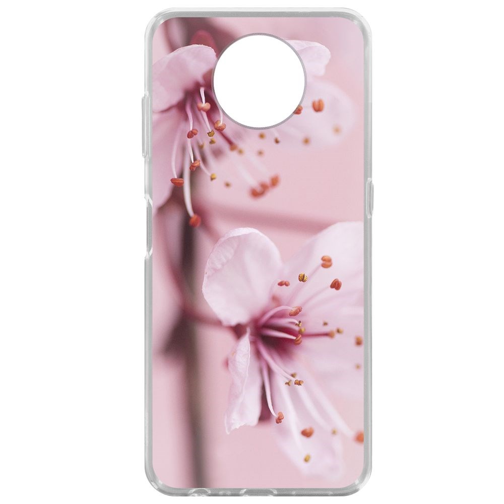 

Чехол-накладка Krutoff Clear Case Весна для Nokia G10, Прозрачный