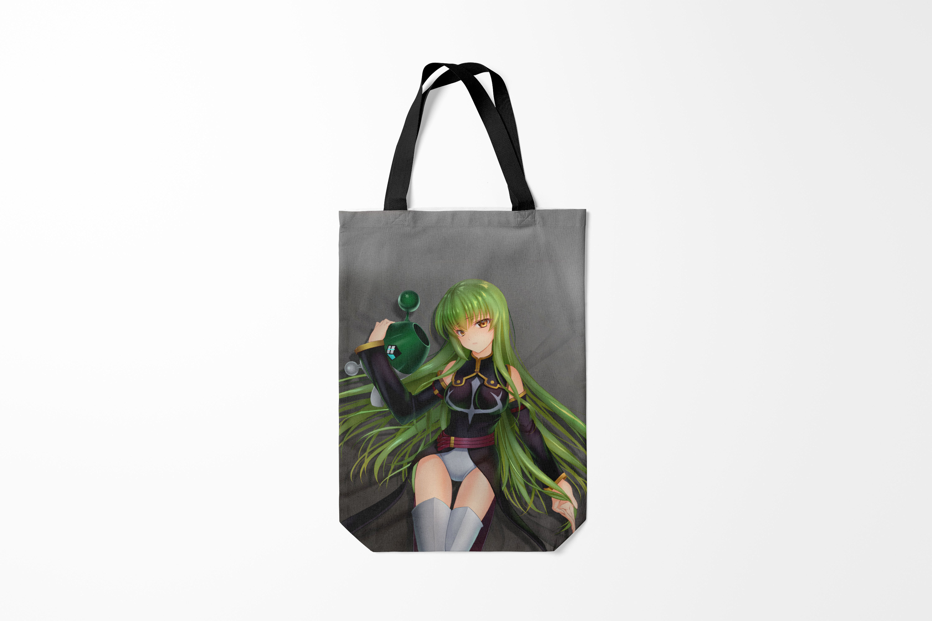 

Сумка шoппер унисекс Burnettie Code Geass art gray,, Code Geass art gray