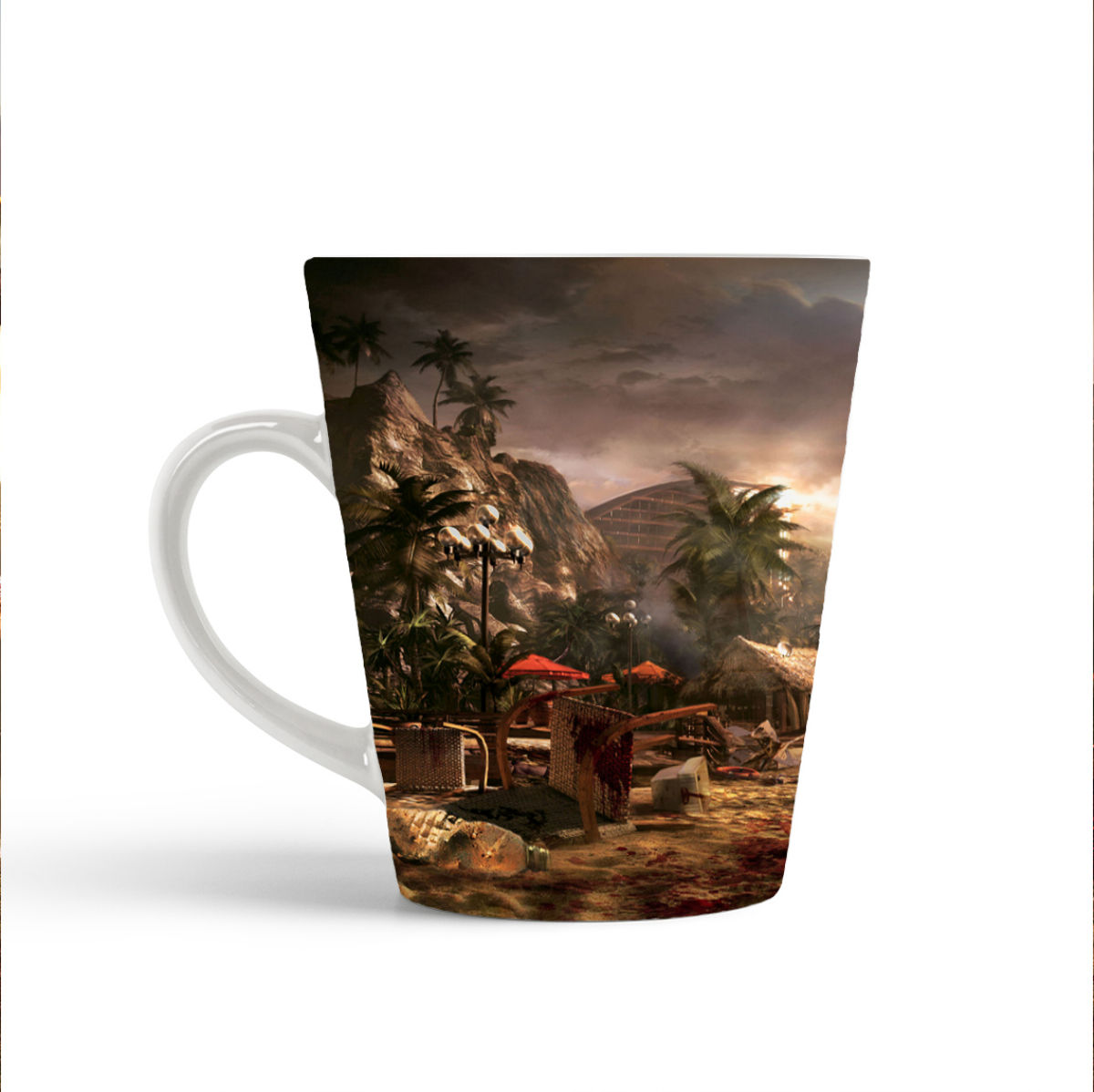 

Конусная кружка CoolPodarok dead island Кровавый пляж