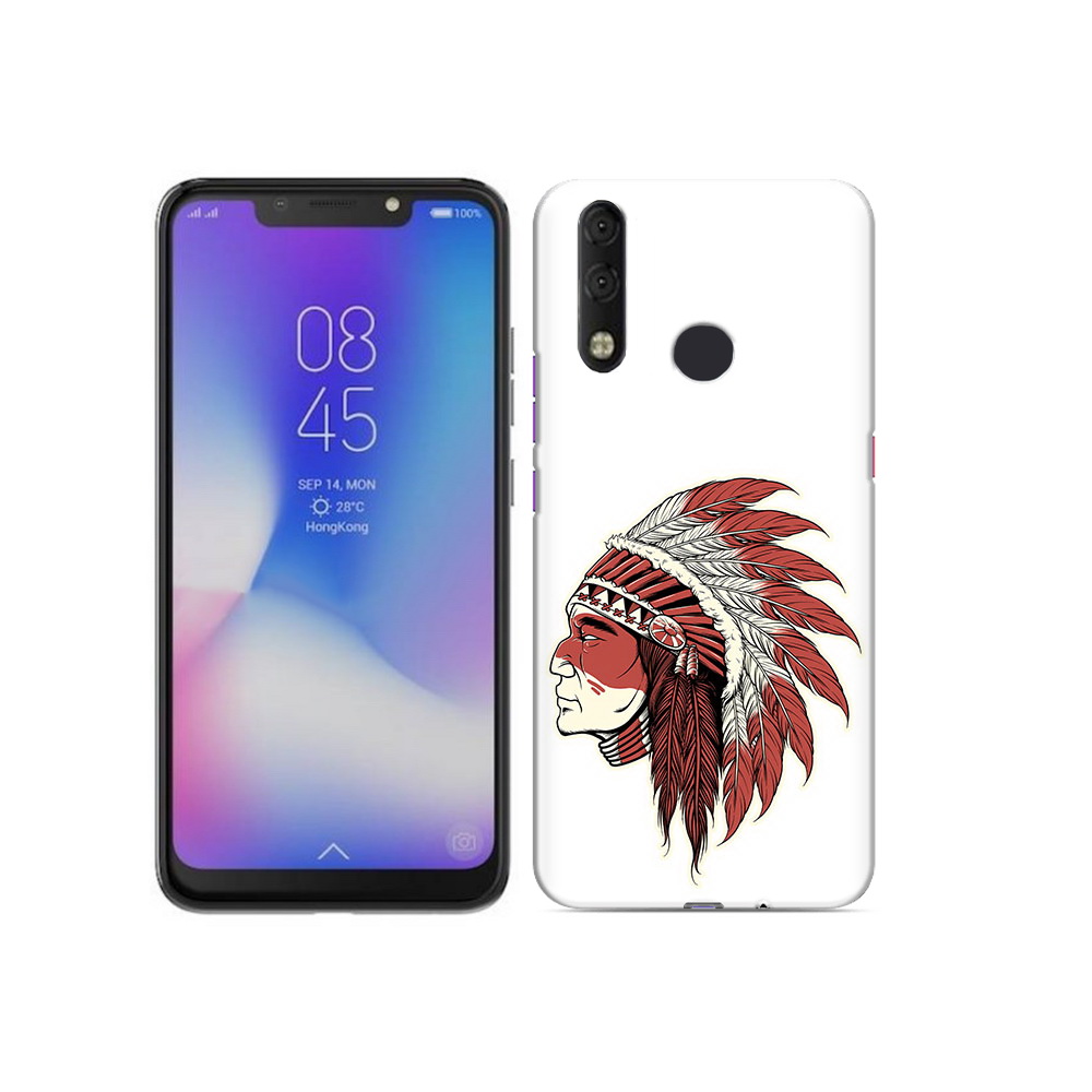

Чехол MyPads Tocco для Tecno Camon 11 Pro красный индеец, Tocco