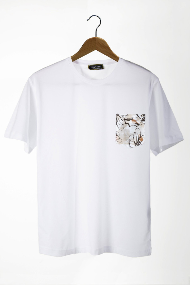 

Футболка мужская Terapi Men 26116 белая 2XL (доставка из-за рубежа), 26116